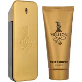 Paco Rabanne 1 Million Vapo Set 100ml Eau De Toilette Doré Homme