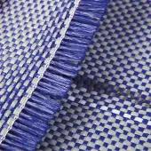BC-Agentur Tapis d'auvent Camping résistant aux intempéries bleu foncé 250x450 cm