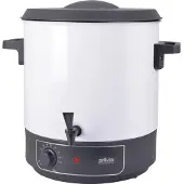 Silva Stérilisateur/distributeur de boissons chaudes, Stérilisateur pour conserves, Gris