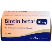 Betapharm Arzneimittel GmbH Biotine Beta 10mg, 100 St TAB