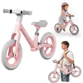 Usorteret Rowerek biegowy Route 45 Pink (12")
