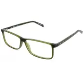 Italia Independent Lunettes de Vue I I 5621 57/12/145 Army green Plastic UNISEX I I 5621
