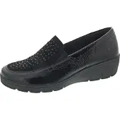 Semler Judith : chaussures basses, mocassins, couleur noire, pour le quotidien