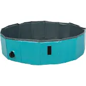 Trixie , Bassin pour chiens, plastique, 80cm x 20cm, bleu