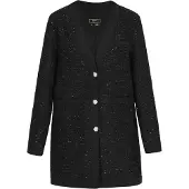 Faina Blazer noir / blanc