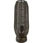 Light & Living Lampe de table Samret Marron 46 cm