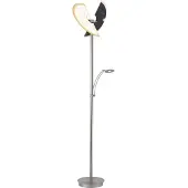 Paul Neuhaus 673-55 ARTUR Stehlampe silber 48 W