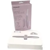 Panasonic ES-WF71-V503, oreilles, sourcils, moustache, rose, blanc, acier inoxydable, batterie rechargeable, AAA, 17 mm