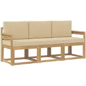 vidaXL : Ensemble de 3 assises de jardin.