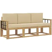 vidaXL Ensemble de canapés d'extérieur 3 pièces