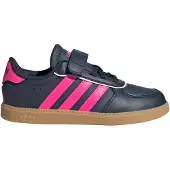 Adidas Baskets basses enfant BREAKNET SLEEK EL C filles - Bleu - 31