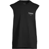 AllSaints T-Shirt 'UNDERGROUND' noir / blanc