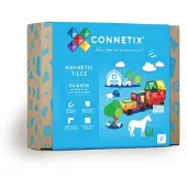 Connetix Jeu De Construction Rainbow Motion 24 Pièces
