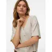 Vero Moda Chemisier 'VMRosie' gris