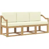 vidaXL : Ensemble de 3 assises de jardin.