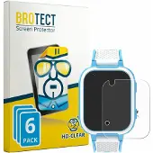 BROTECT Protection Clair, Film de protection pour smartwatch, Transparent