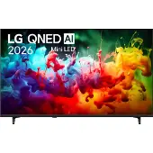 LG QNED AI MiniLED 55QNED70B6C, 139,7 cm (55 pouces), 3840 x 2160 px, QNED MiniLED, Smart TV, Wi-Fi, Noir