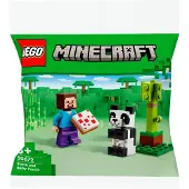 LEGO Minecraft Steve et bébé panda