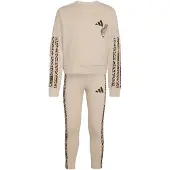 Adidas Survêtement 'ANIMAL LEGGINGS' mastic / taupe / noir