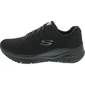 SKECHERS Baskets basses 'Arch Fit' beige / noir