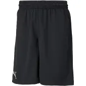 Puma Short d'entraînement de basket-ball pour homme, noir, taille XXS