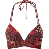 Lingadore Hauts de bikini beige / rouge sang / noir