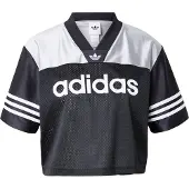 Adidas Originals Cropped Jersey Short Sleeve T-shirt Noir S Femme