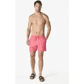 KOROSHI Shorts de bain framboise