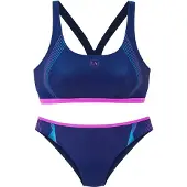 LASCANA Bikini marine / azur / fuchsia