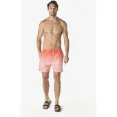 KOROSHI Shorts de bain orange / pêche