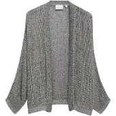 Comma Cardigan gris chiné
