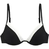 LASCANA Hauts de bikini noir / blanc