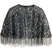 Next Cape gris argenté / noir