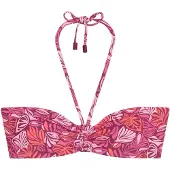 Marc O'Polo Hauts de bikini ' Abstract Leaf ' orange / rose