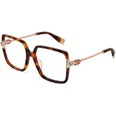 Furla Lunettes de vue - - VFU872V - Acétate - Avana scura lucida (marron) - 55/15/140