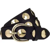 B.belt Ceinture or / noir
