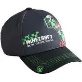 Next Bonnet vert fluo / rouge / noir / blanc