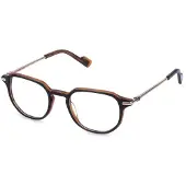 Sting Lunettes de vue - - VST598 - Acétate - Noir (Top nero+avana) - Ronde