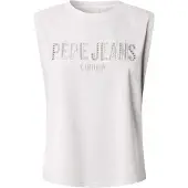 Pepe Jeans Mirari Short Sleeve T-shirt Blanc XS Femme