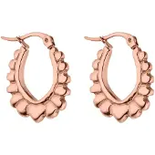 Purelei Boucles d'oreilles 'Glowy' or rose