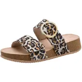 Tamaris Mule marron / noir / blanc