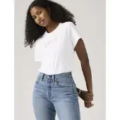 Levi's Graphic Classic Short Sleeve T-shirt Blanc S Femme
