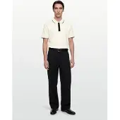 Armani Exchange pour homme. XM001285AF10366U0009 Polo Idéal blanc (XS), Casuel, Coton, Manche courte