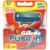 Gillette Lames de rasoir de remplacement Fusion 12 pièces