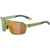 Alpina Lunettes de soleil Alpina Swift Green Transparent Gloss/Gold Mirror