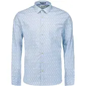No-excess Chemise Impression Clair Bleu clair Bleu taille XXL
