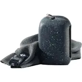 Matador - NanoDry Trek Towel Black Granite en Silicone - Noir