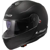 LS2 FF908 Strobe II Mat Noir 06 Casque Modulable Taille XS