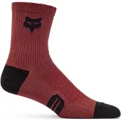 FOX Unisexe, Chaussettes de sport, 6" Ranger Sock (Taille unique), Rouge