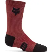 FOX Garçons, Chaussettes de sport, Yth 6" Ranger Crew Sock (S), Orange, Rouge